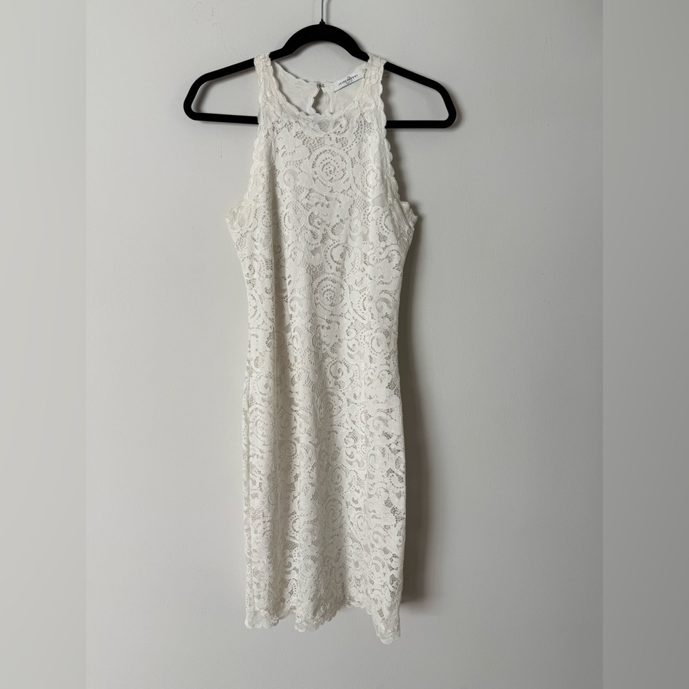 Josie Natori White Lace Dress - Picture 2 of 11